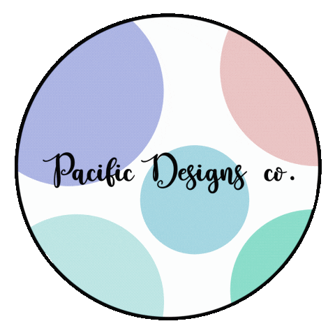 Pacific Designs co. Sticker