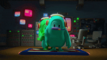 Scared Video Game GIF by Fall Guys