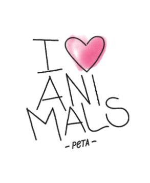 Heart Love Sticker by PETA Deutschland e.V.