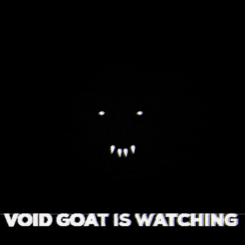 Horror Goat GIF