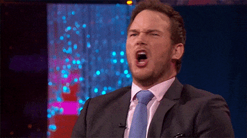 chris pratt middle finger GIF