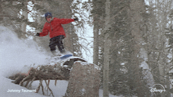 Snowboarding Johnny Tsunami GIF by Disney+