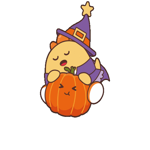 Halloween Boba Sticker by Bobocha Bubble Tea Shop