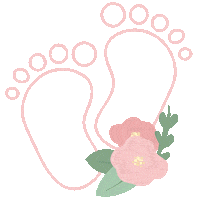 Baby Fleurs Sticker by Laiko