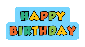 Awesome Happy Birthday Sticker by playabbyplay