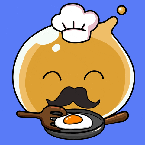 Fried Egg Cooking GIF by Squishiverse