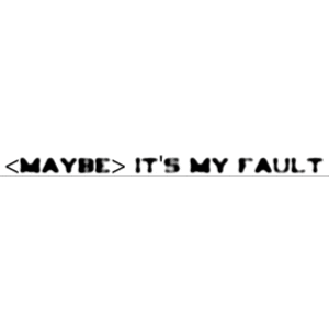 Its My Fault Sticker by Willow Smith