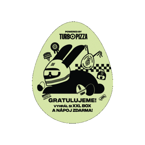 Sticker by TURBO PIZZA