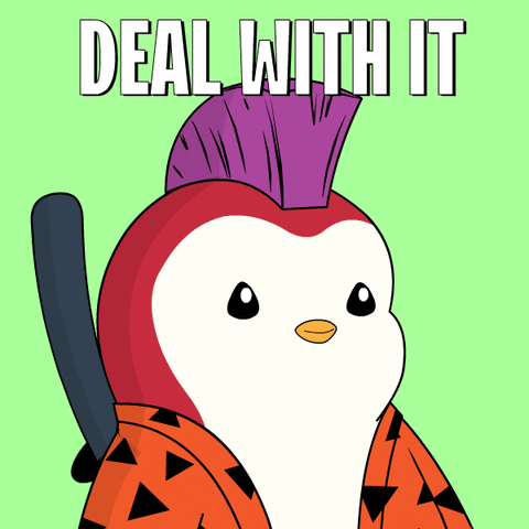 So What Deal With It GIF by Pudgy Penguins
