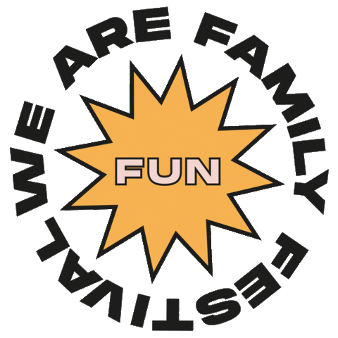 We Are Family Group Sticker