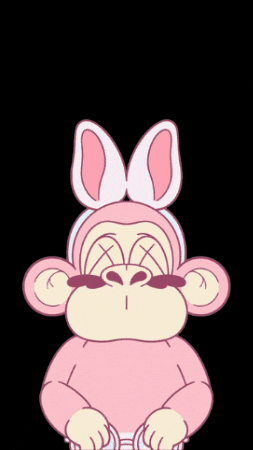 Pink Glasses GIF