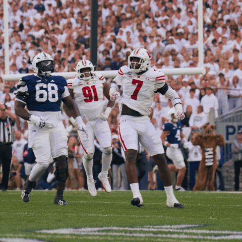 Celebrate College Football GIF by Wisconsin Badgers