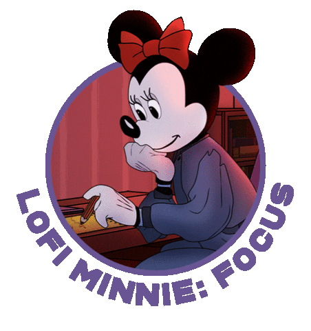 Disney Create Sticker by Minnie Mouse
