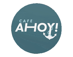 Cafe Ahoy! Sticker