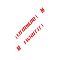 Quiero I Want Sticker by Metropol Nauticas