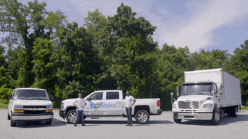 GoShareApp van trucks logistics pickup GIF