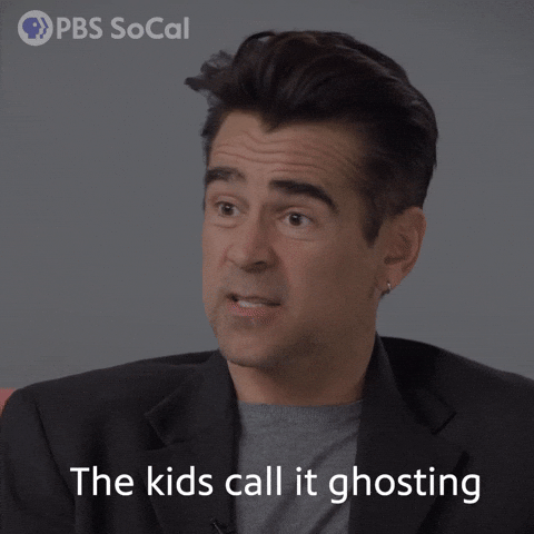 Ghosting Ghosted GIF - Ghosting Ghosted Gold Digger - Discover & Share GIFs