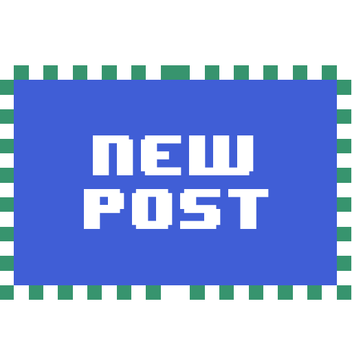 New Post Sticker