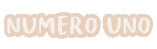 Numero Uno Sticker