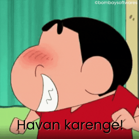 Happy Shin Chan GIF by Bombay Softwares