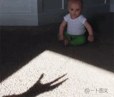 baby frighten GIF