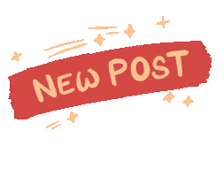 New Post Illustrator Sticker