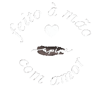 Made With Love Feito A Mao Sticker by Apipa Designs