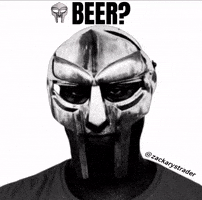 Mf Doom One Beer GIF