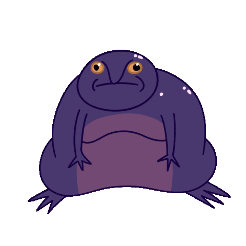 Big Boy Frog Sticker