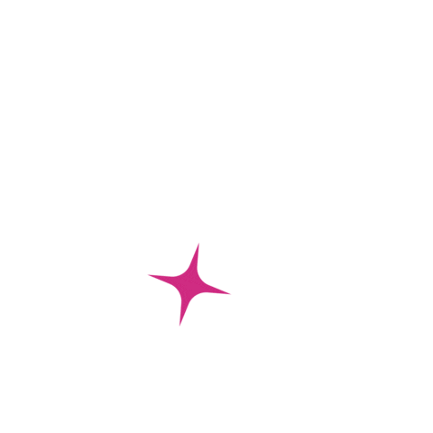 Pink Sparkle Judge Me Sticker by TAHNE