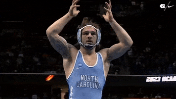 University Of North Carolina Wrestling GIF by UNC Tar Heels