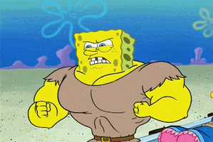 Angry Power GIF by SpongeBob SquarePants