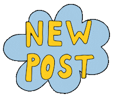 Flower New Post Sticker