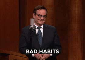 Bad Habits Oops GIF by The Tonight Show Starring Jimmy Fallon