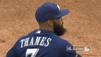 milwaukee brewers oh snap GIF by MLB