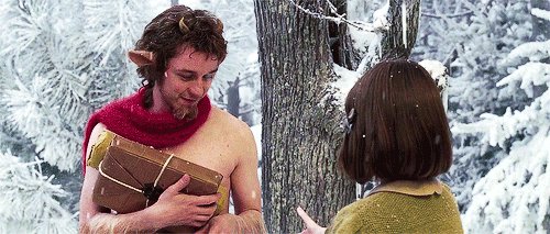 Image result for gif lucy and tumnus