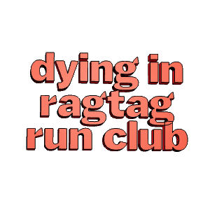Ragtag Run Club Sticker by RAGTAG Training
