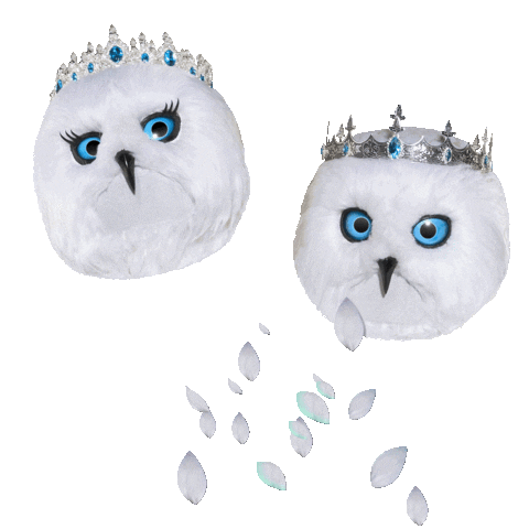 Snow Owls Sticker by The Masked Singer