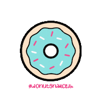 Donuts Nails Sticker