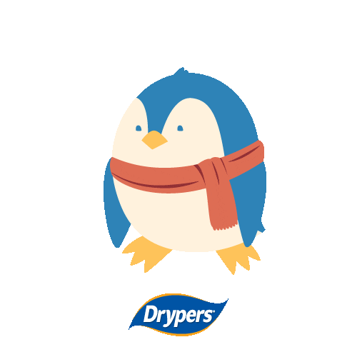 Baby Penguin Baby Sticker by Drypers Malaysia