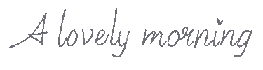 Morning Sticker