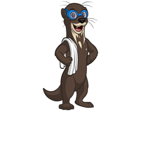 Otter Rec Sticker by Santa Ana Parks