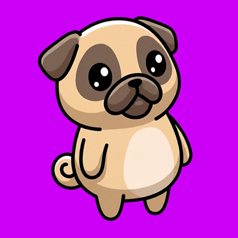 Dog Hello GIF by Pugs