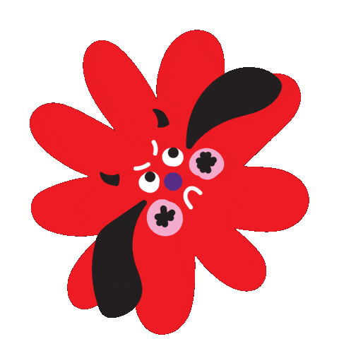 Happy Flower Sticker