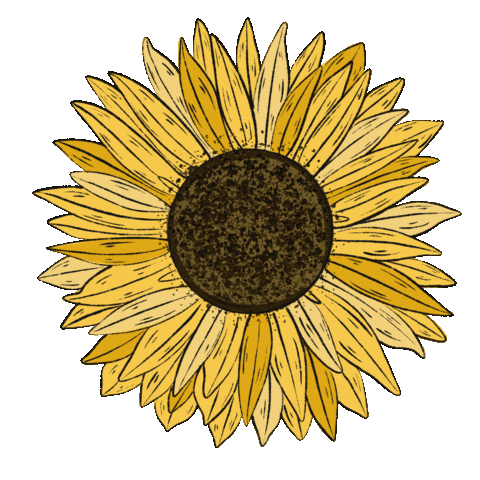 Happy Sunflower Sticker