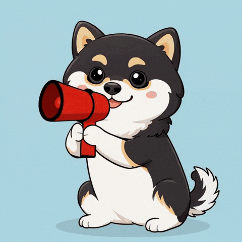 Cute Dog Love GIF by Manyu