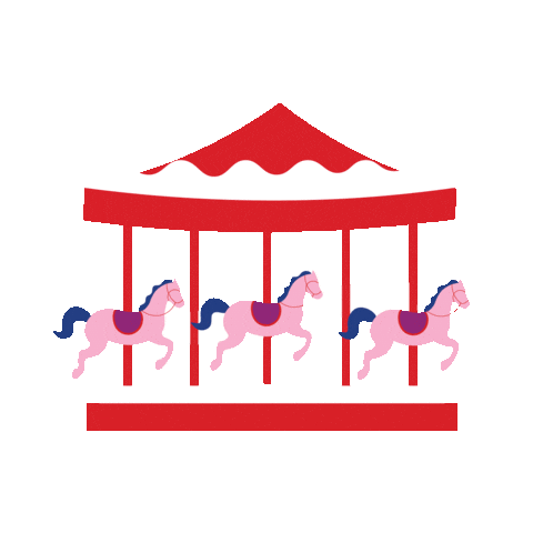 Carnival Carousel Sticker by Dillo Day