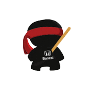 Honda Banzai Sticker