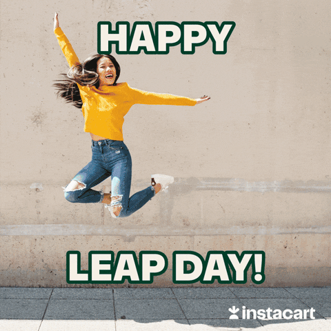 Leap Year Delivery GIF by Instacart