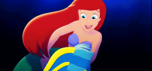  dancing loop spinning ariel little mermaid GIF